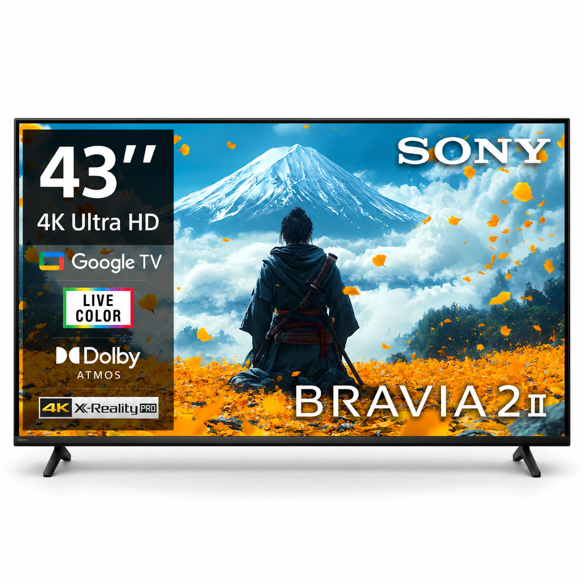 Sony BRAVIA 2 II 43-Inch 4K Ultra HD Smart TV