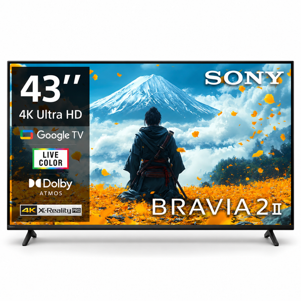 Sony BRAVIA 2 II 43-Inch 4K Ultra HD Smart TV